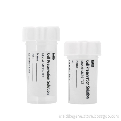 Cervical Sample Collection Cell Preservation Solution for TCT Examination